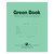 Roaring Spring Green Exam Book Wide Ruled 8.5 inch x 7 inch Student Test Notebook 8 Sheets