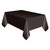 Table Cover Basic Black Rectangular Plastic 54 inch x 108 inch 1 Ea