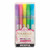 Kirarich Highlighter Glitter Chisel Tip Assorted Colors 5 Ea