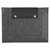Pendaflex Felt Snap Pocket for Document Storage Charcoal Gray and Black 1 Ea