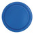 Unique Paper Plates Round Solid Royal Blue 7 inch 20 Ea