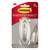 3M Command Decorative Hook Large Traditional Brushed Nickel Damage-Free Hanging 1 Ea