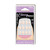 L.A. Colors Classy Nail Tips Nude Glitter White Tip Design, 25 Pcs