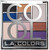 L.A. Colors Eyeshadow Palette Color Block 10-Color Cool Blues and Purples, 1 Ea