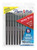 Paper Mate Write Bros. Stick Medium Tip Ballpoint Pen, 10 Black Ink Pens