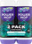 Swiffer PowerMop Floor Cleaning Solution with Unstopables Fresh Scent 2 count, 25.3 fl oz