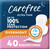 Carefree Ultra Thin Pads Overnight with Wings, 40count