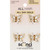 Scunci All Day Hold Butterfly Claw Clips, 4count