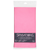 SENSATIONS Plastic Lined Tablecover Candy Pink