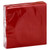 SENSATIONS Beverage Napkins Classic Red, 40 count