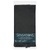 SENSATIONS Plastic Lined Tablecover Black Velvet