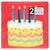 SENSATIONS Beverage Napkin Birthday Bliss, 24 count