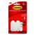 Command Small Designer Wall Hooks White, 2 Hooks + 4 Strips