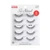 Kiss So Natural 01 False Eyelashes, Shy Natural, 5 pairs