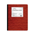 Ampad Computation Book Graph Ruled Red Pressboard Covers Ivory Paper, 76 Sheets