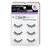 L.A. COLORS Dramatilash Multi Pack Eyelash Kit With Glue, 3 pairs
