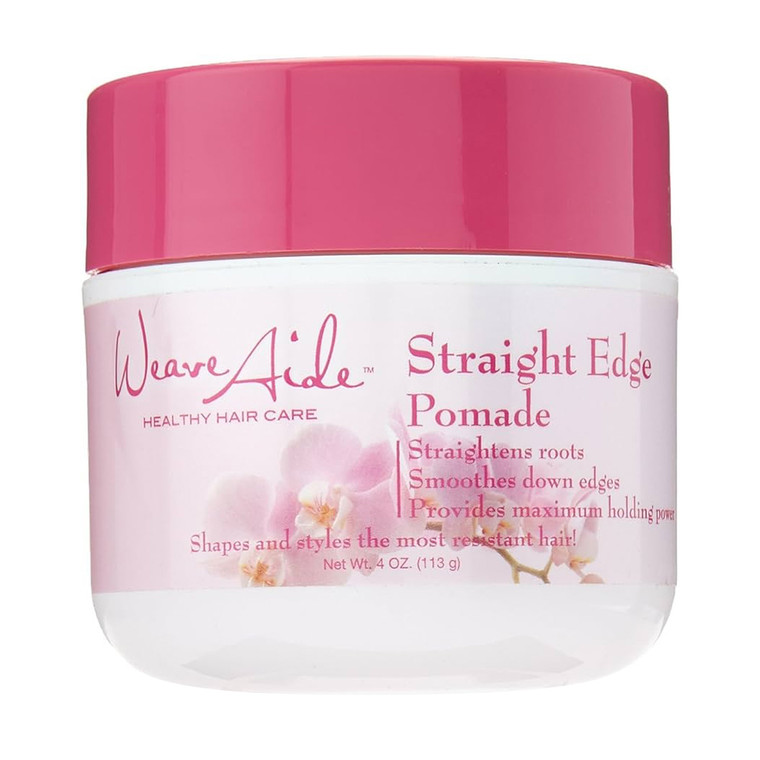 Weave Aide Straight Edge Pomade for Sleek & Smooth Styling, 4 Oz