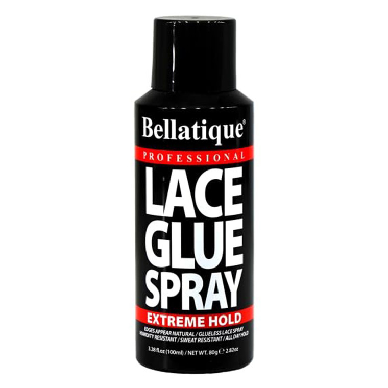 Bellatique Lace Glue Spray Matte Look Wig Adhesive, 3.38oz