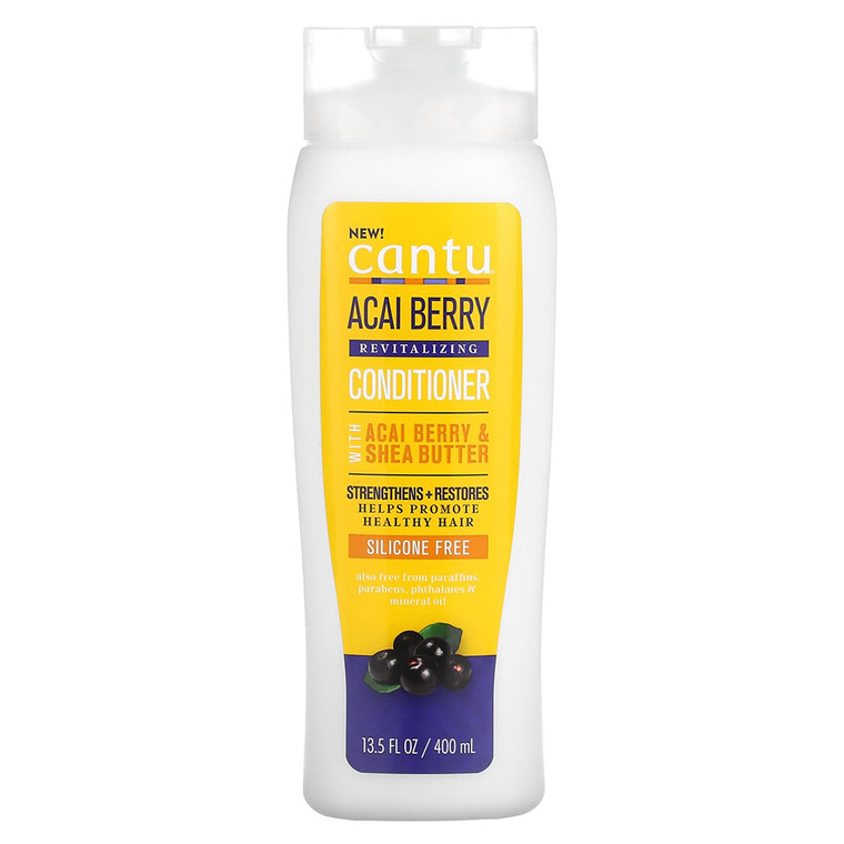 Cantu Acai Berry Conditioner Moisturizing Natural Hair Care 13.5 oz