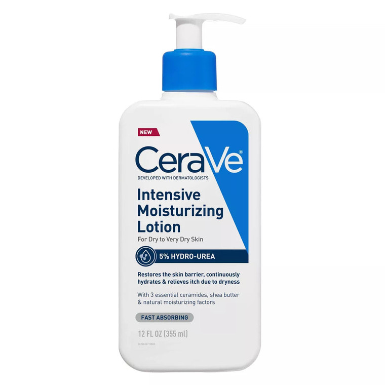 CeraVe Intensive Moisturizing Lotion For Dry to Very Dry Skin, 12 oz