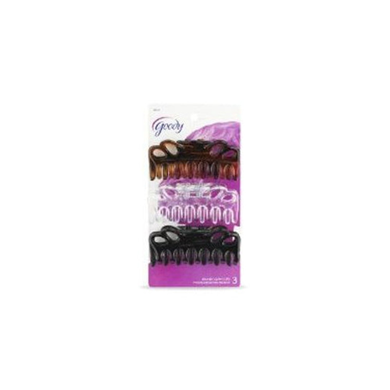 Goody Classics Bow Tie Claw Clip, 3 CT