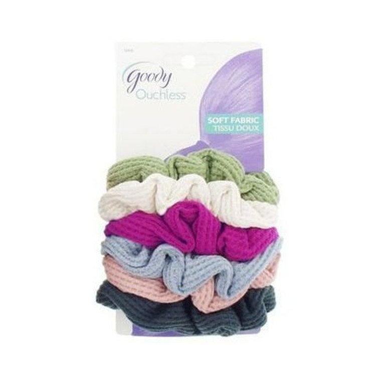 Goody Ouchless Waffle Scrunchies, 6 CT