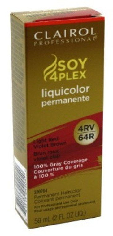 Cp Liquicolor Perm 4Rv/64R Light Red Violet Brown 2Oz