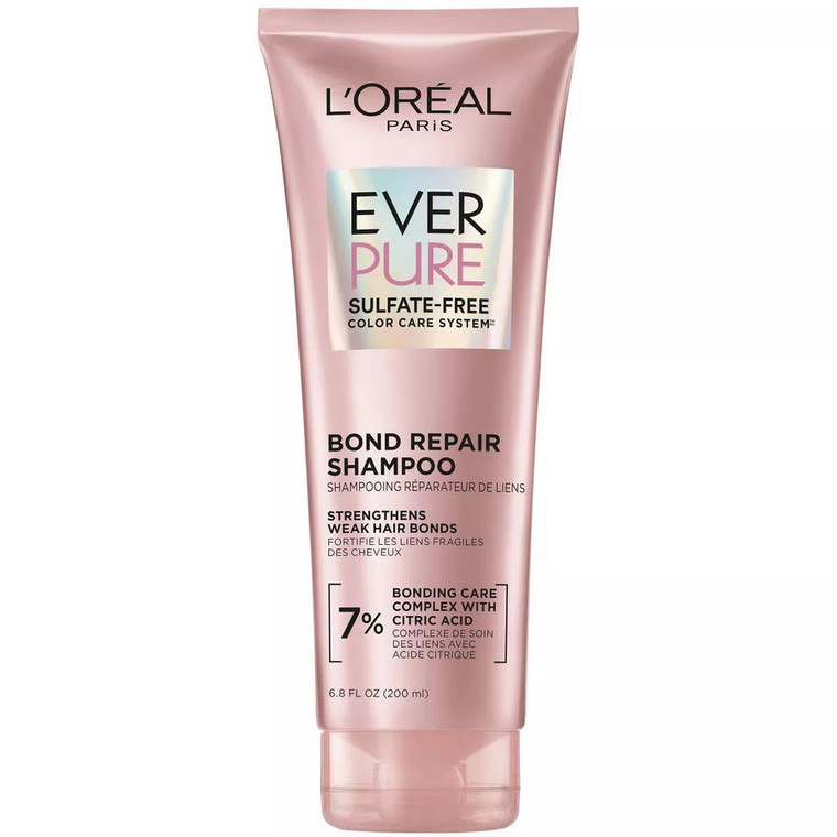 L'Oreal Paris EverPure Sulfate Free Bond Repair Color Care Shampoo, 6.8 oz
