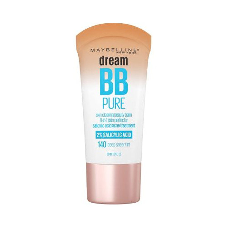 Maybelline New York Dream Pure Skin Clearing BB Cream, Deep, 1 fl oz