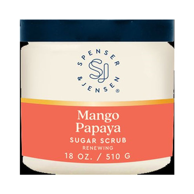 Spenser & Jensen Sugar Scrub Mango Papaya 18 oz
