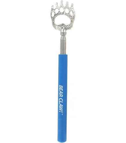 Bear Claw Back Extendable Handy Portable Back Scratcher Pocket Metal and Rubber
