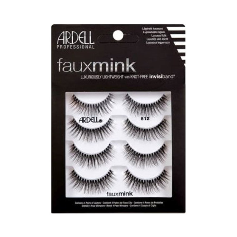 Ardell Faux Mink Lashes #812 4 Pack