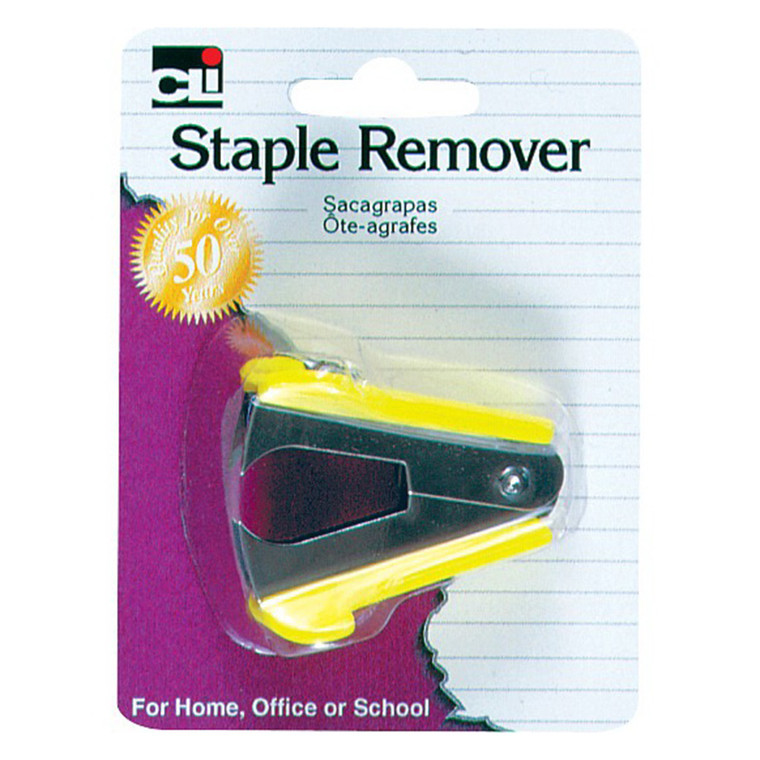 Charles Leonard Inc Staple Remover Assorted Colors Tool, 1 Ea
