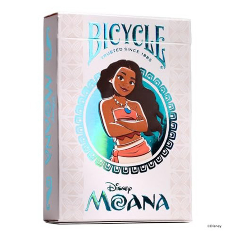 Bicycle Disney Moana Playing Cards Set Of Two Clip Strips, 24 Ea