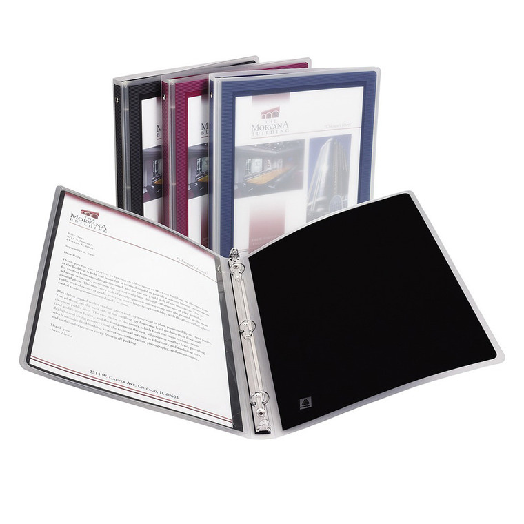 Avery Flexi View Binder 0.5 Inch Assorted Colors, 1 Ea