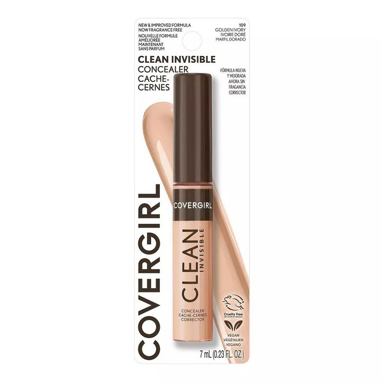 Covergirl Clean Invisible Concealer Golden Ivory, 1 Ea