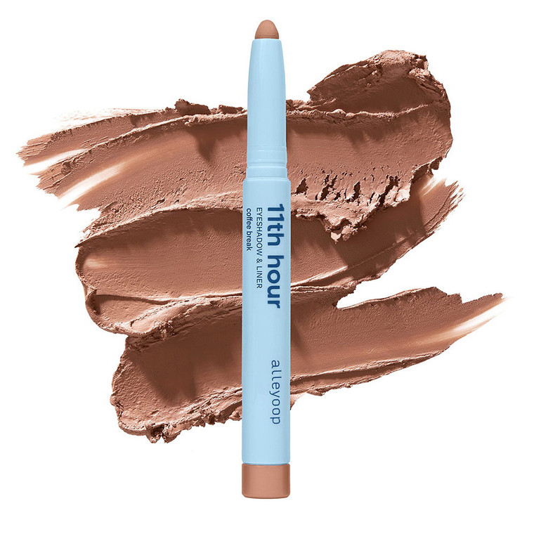 Alleyoop 11Th Hour Cream Eyeshadow & Liner Stick Coffee Break Shade, 1 Ea