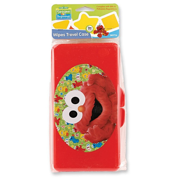 Sesame Street Sesame Beginnings Baby Wipe Travel Case Assorted, 1 Ea