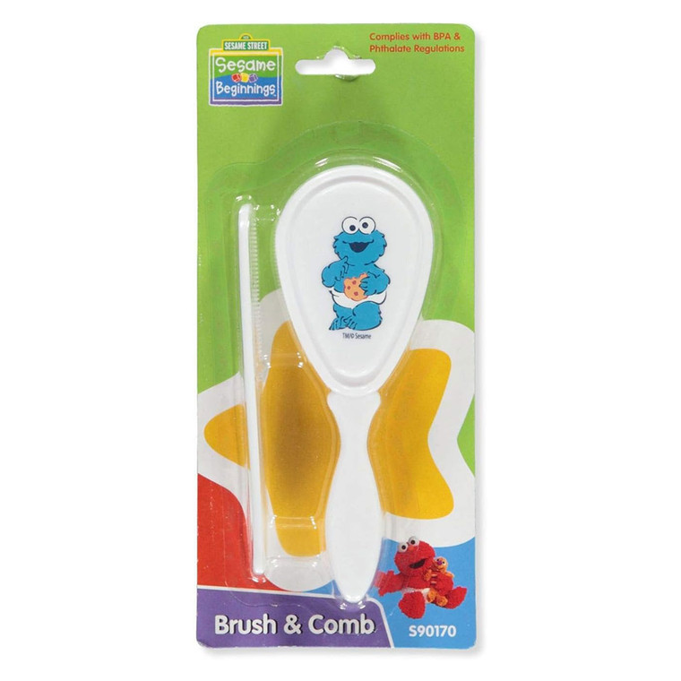 Comb and Brush Set Sesame Street Grooming Kit, 1 Ea
