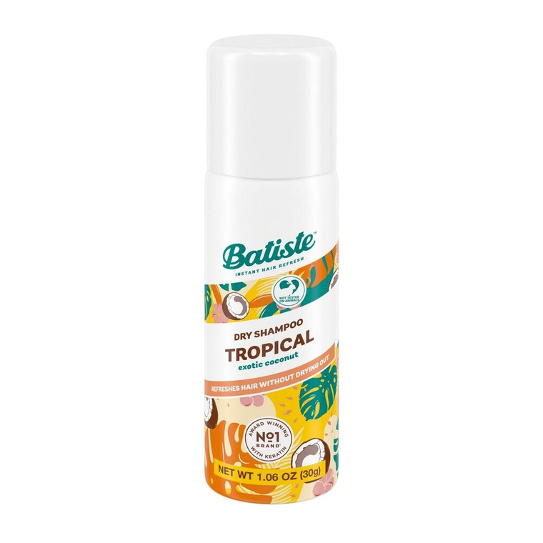 Batiste Tropical Mini Dry Shampoo Hair Care, 1.06 Oz