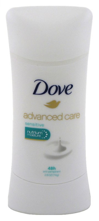 Dove Deodorant 2.6Oz Adv Care Anti-Perspirant Sensitive