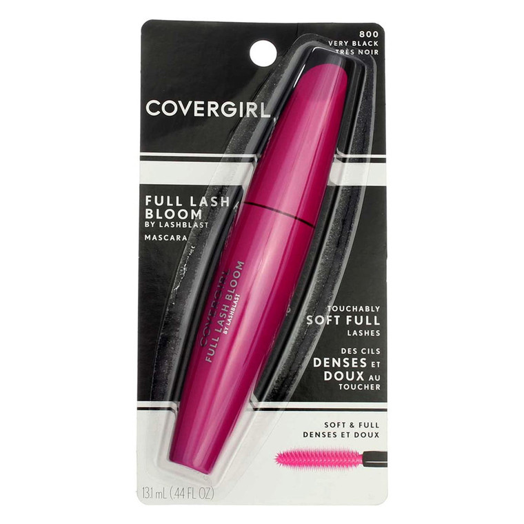 CoverGirl Full Lash Bloom Mascara by LashBlast Regular Very Black, 0.44 Oz