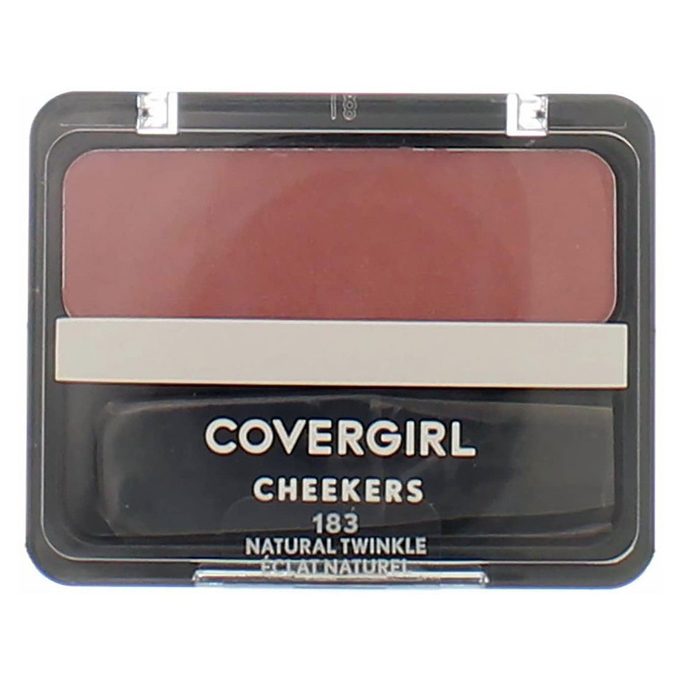 CoverGirl Cheekers Blendable Powder Blush Natural Twinkle Shade, 0.12 Oz