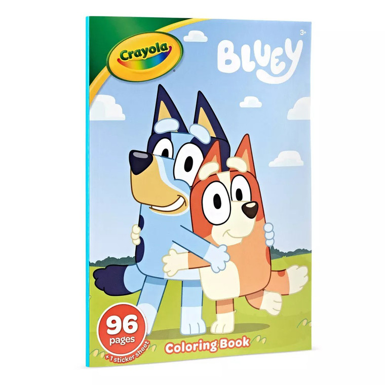 Crayola Bluey Coloring Book Story Theme, 96 Pages