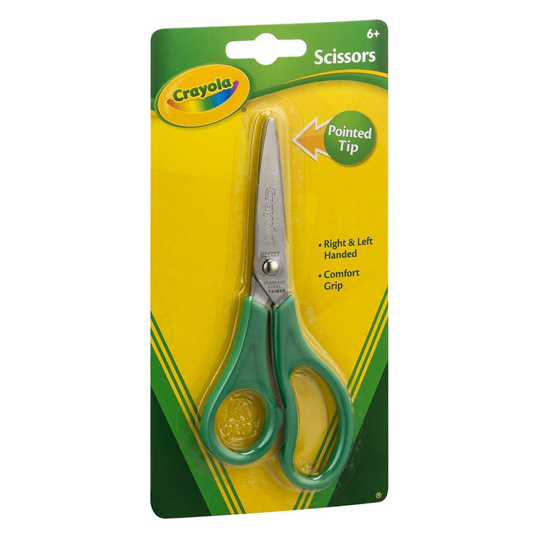 Crayola Pointed Tip Scissors Ages 6+ Safety Tool, 1 Ea