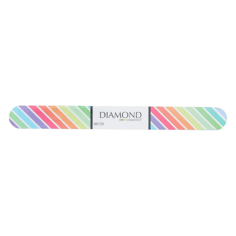 Diamond Cosmetics Nail File Rainbow Finish, 1 Ea