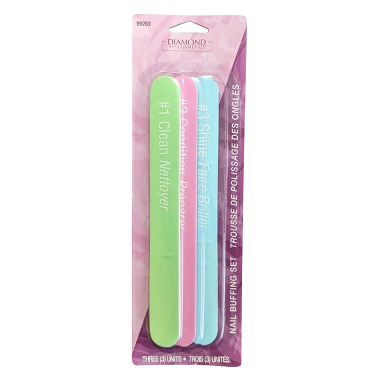 Diamond Cosmetics Nail Buffing Set Grooming Tool, 1 Ea