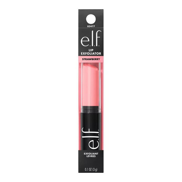 e.l.f. Lip Exfoliator Strawberry Flavor, 0.1 Oz