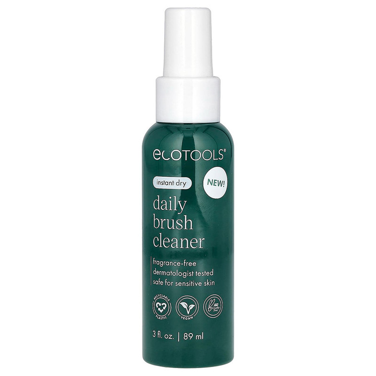 EcoTools Daily Makeup Brush Cleaner Spray, 3 Oz
