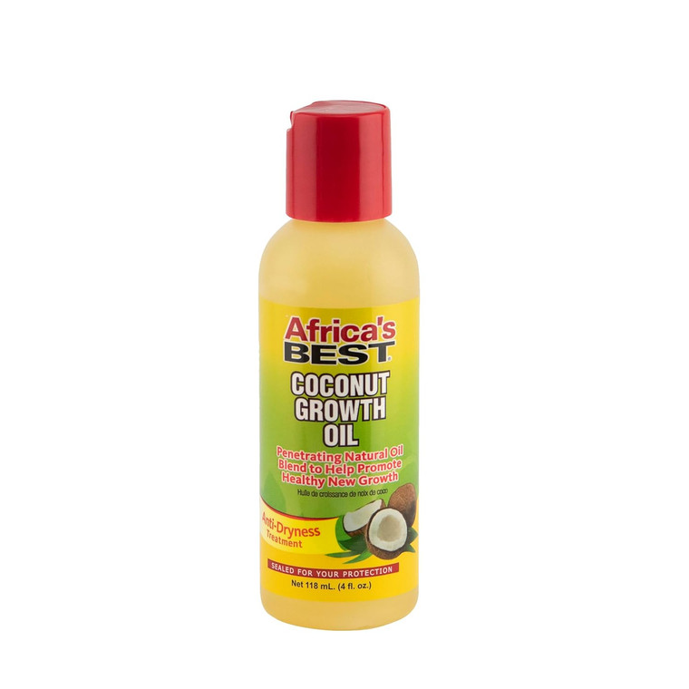 Africas Best Coconut Growth Oil 4oz